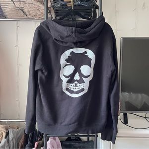 Zadig & Voltaire skull full zip hoodie